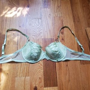 Adore Me Green Bra 34D— only worn once